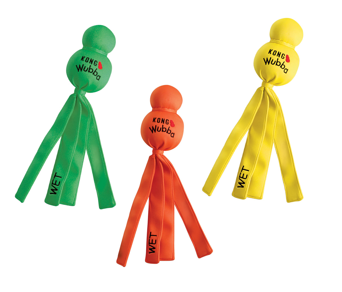 KONG® Wet Wubba Dog Tug Toy Assorted Large
