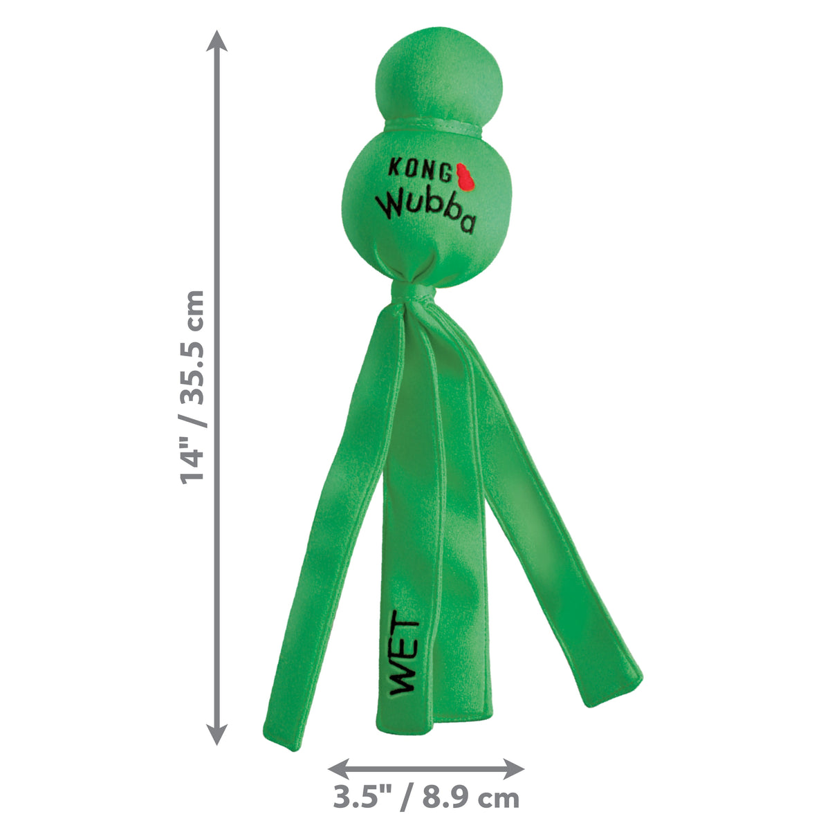 KONG® Wet Wubba Dog Tug Toy Assorted Large