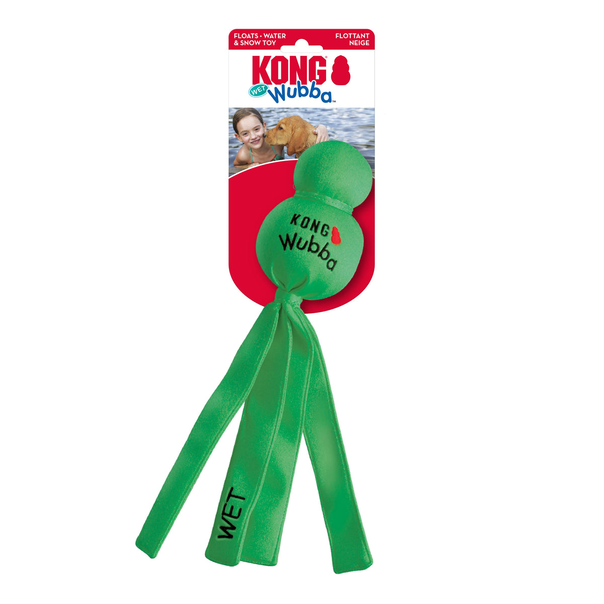 KONG® Wet Wubba Dog Tug Toy Assorted XL