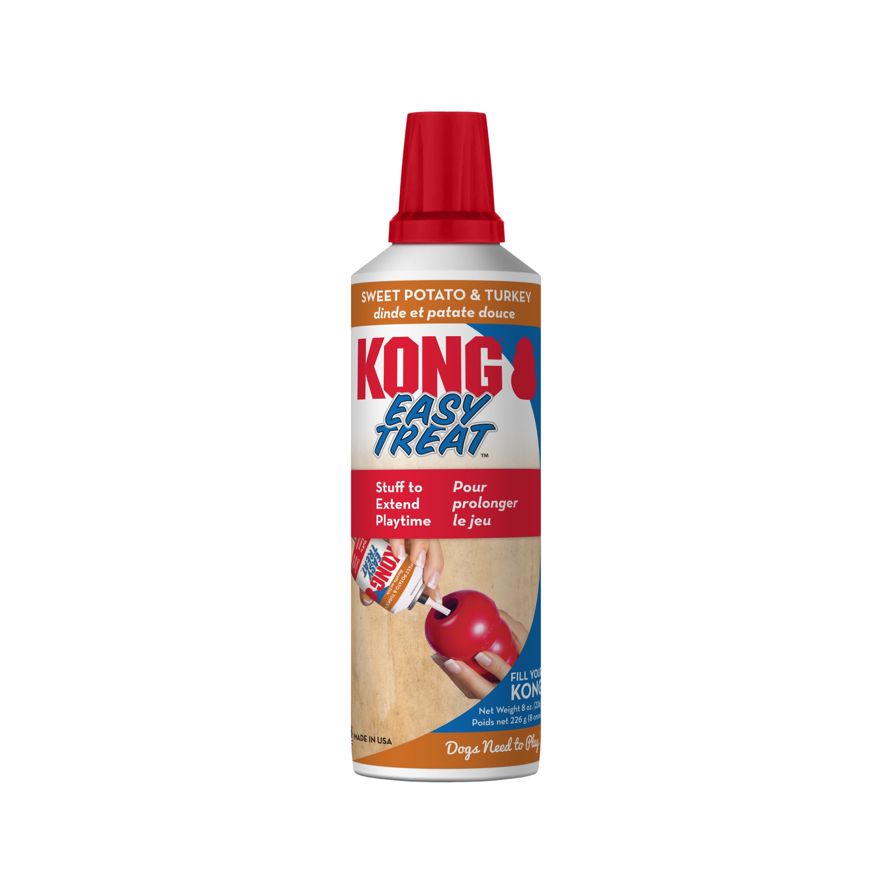 KONG Easy Treat® Turkey & Sweet Potato 8 oz