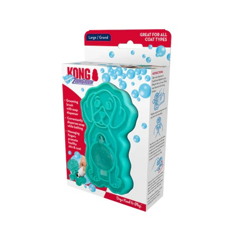 KONG® ZoomGroom® Bubbles Large