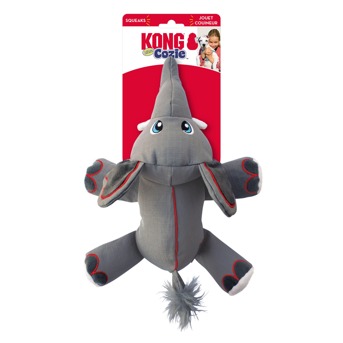 KONG® Cozie™ Ultra Ella Elephant Large