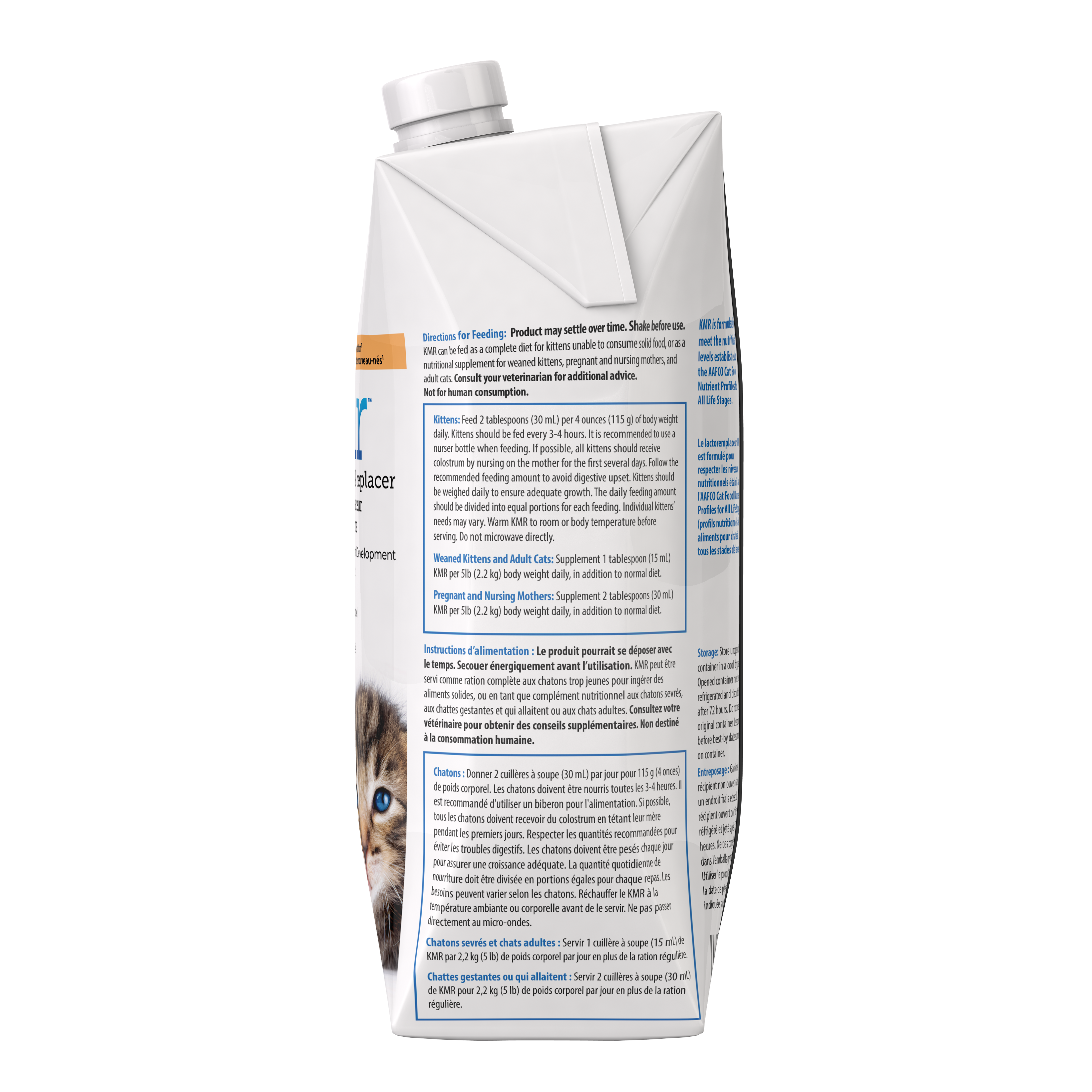 KMR Kitten Milk Replacer Liquid - 16 oz