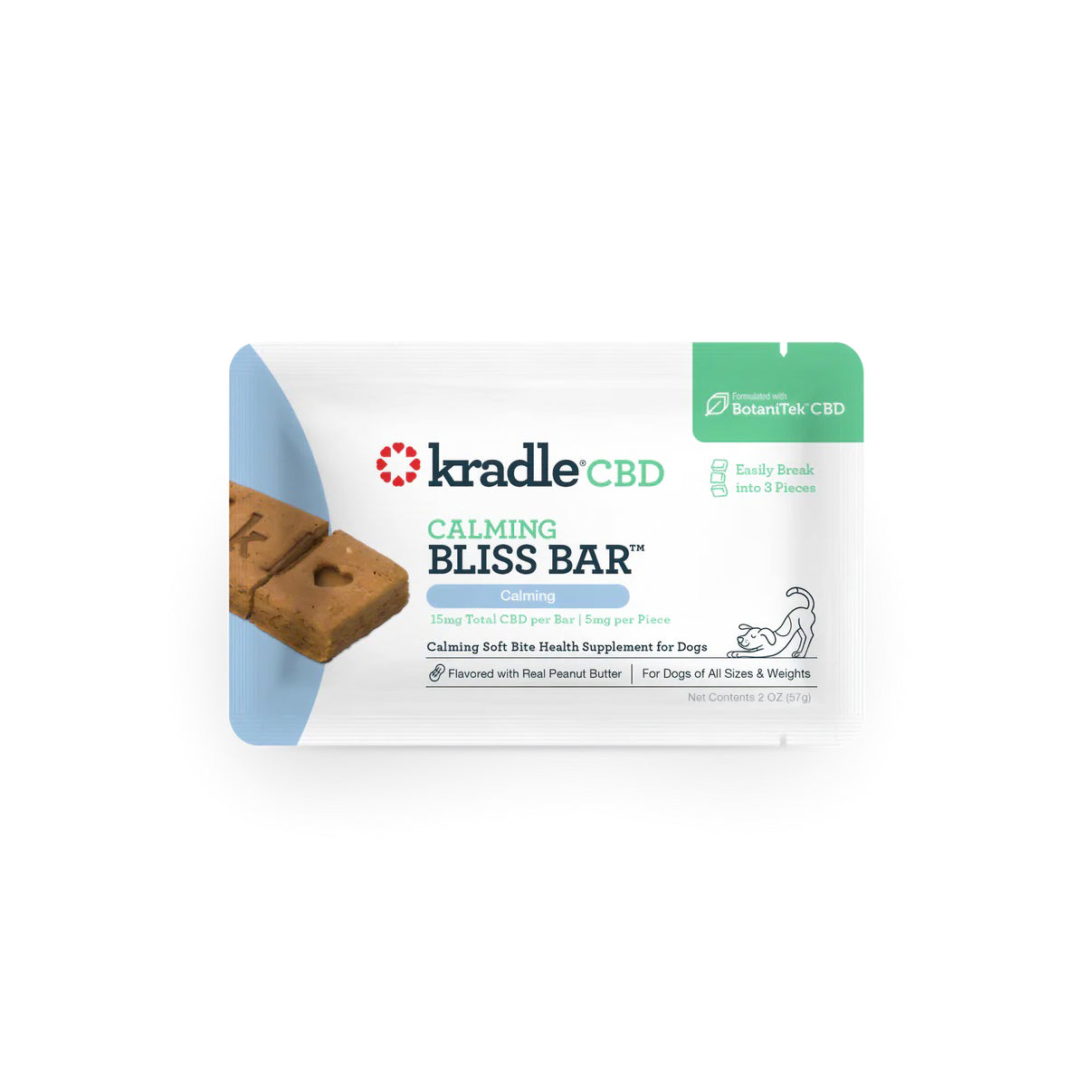 Kradle CBD Bliss Bar 1ct