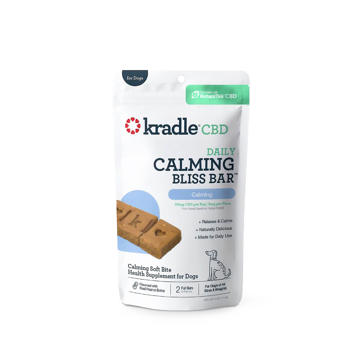 Kradle CBD Bliss Bar 2ct