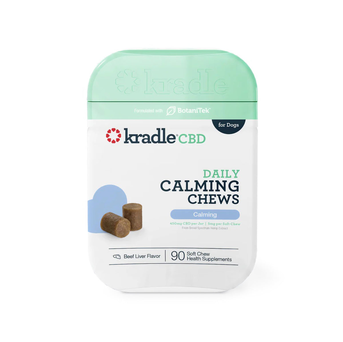 Kradle CBD Chews Beef 90ct
