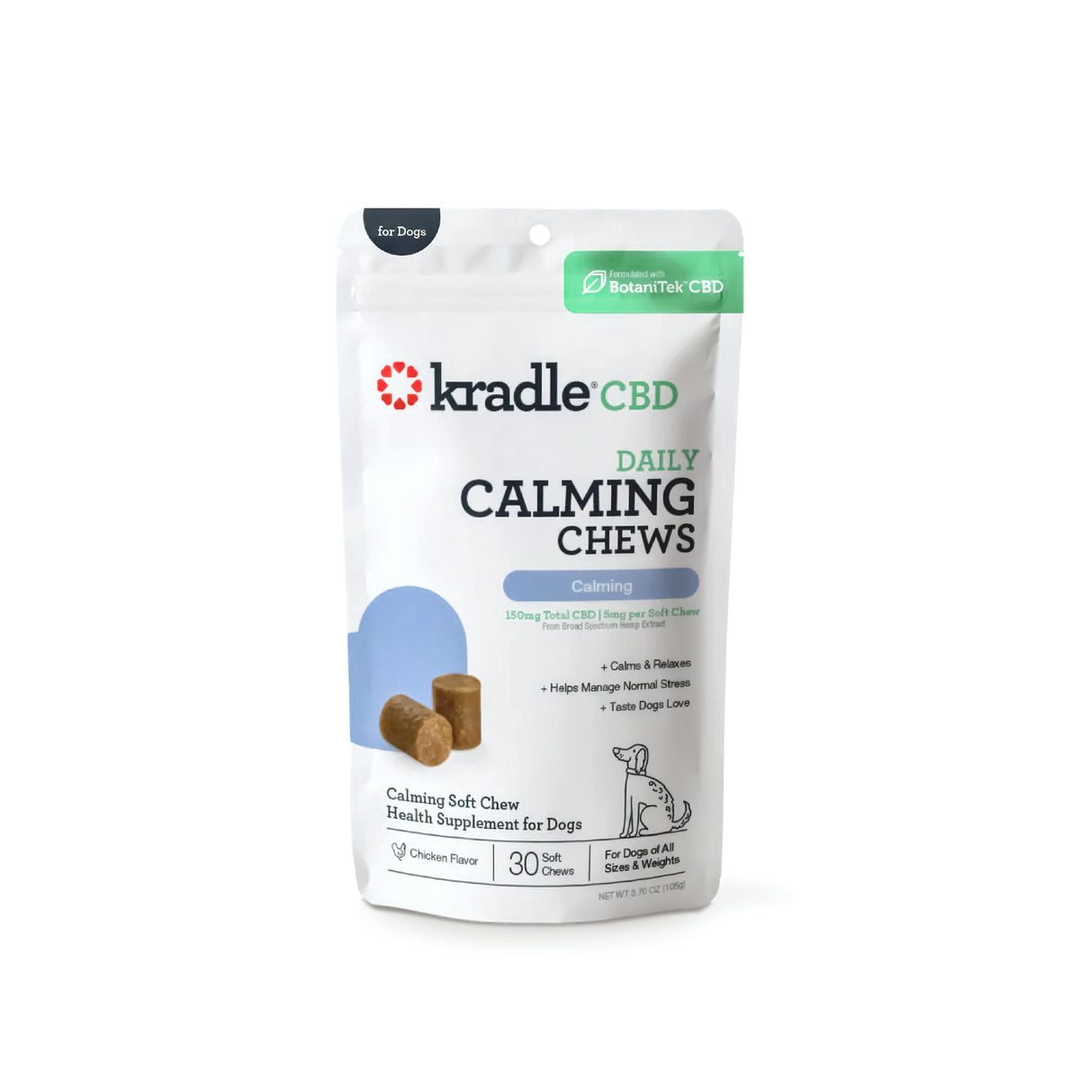 Kradle CBD Chews Chicken 30ct