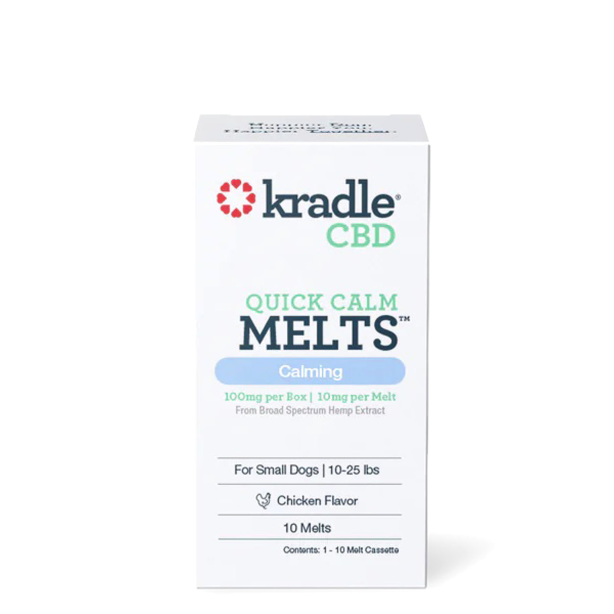 Kradle CBD Melt Small 10ct