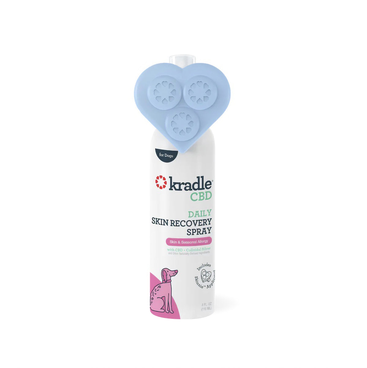 Kradle CBD Spray Skin Recovery 4oz