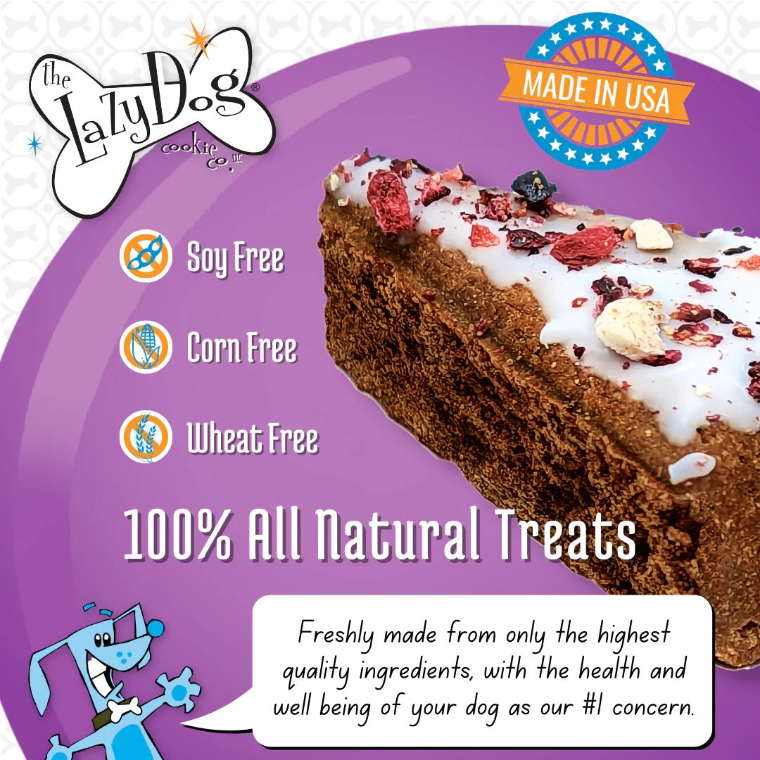 Lazy Dog Happy Birthday Pup-PIE for a Special Dog Treat 5oz - Case of 8    
Individual UPC 894137000336