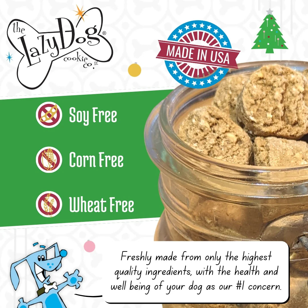 Lazy Dog Home For The Holidays Dog Treat