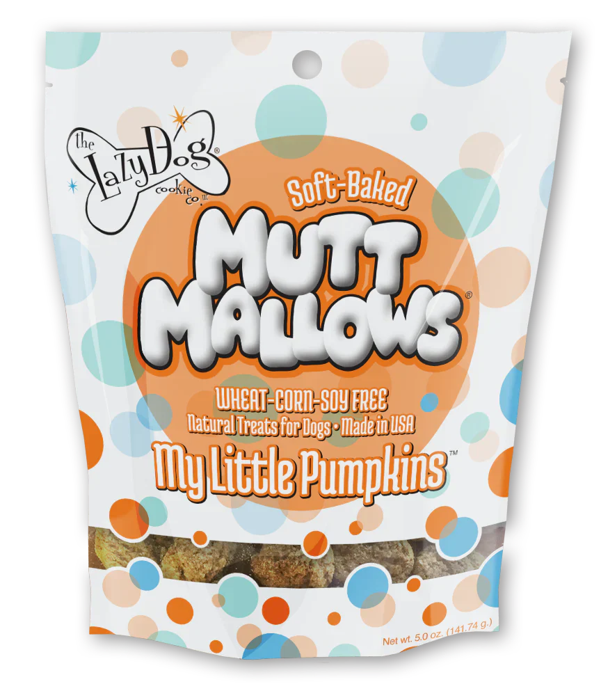Lazy Dog Mutt Mallows Pumpkin Dog Treat