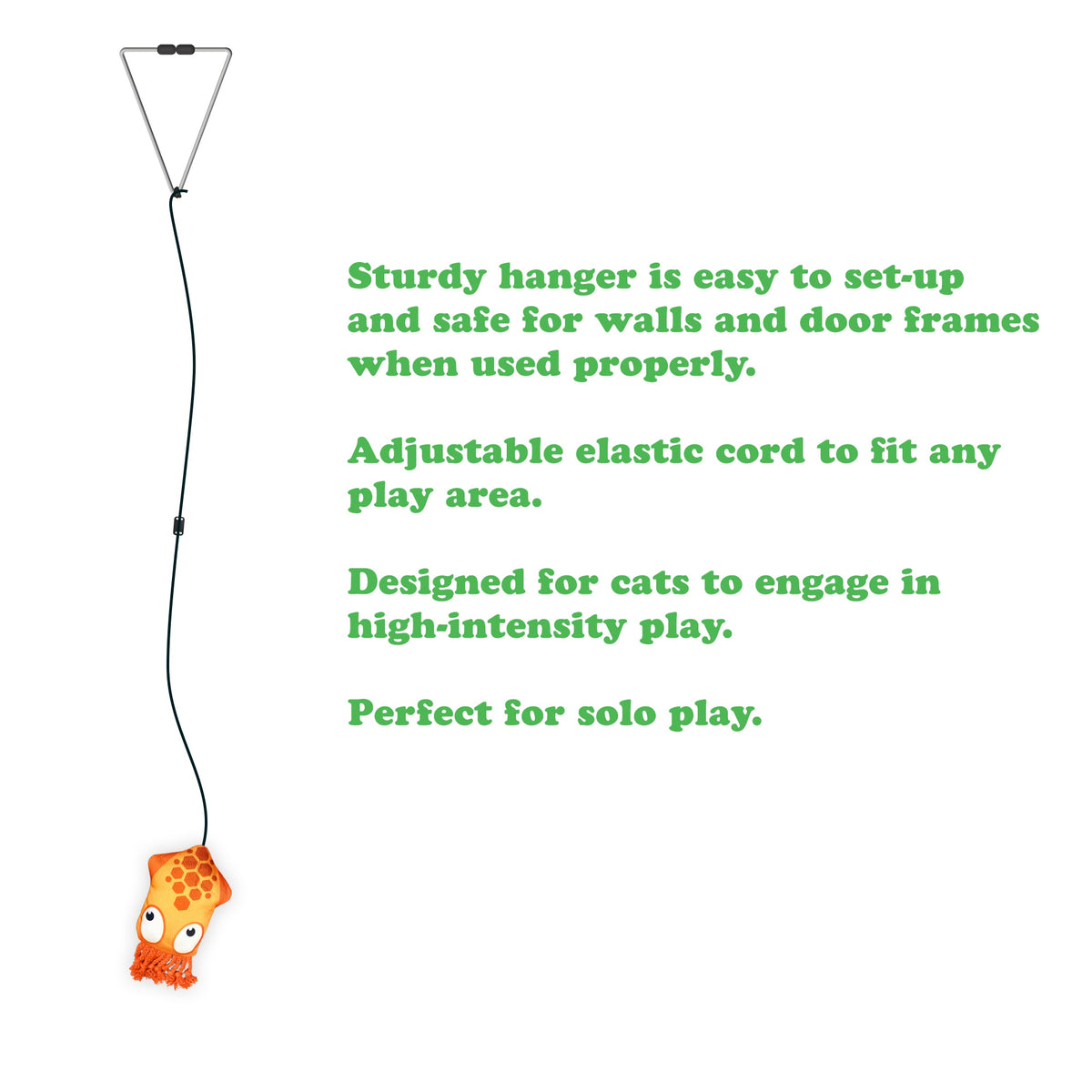 Meowijuana Jump 'n' Jamb Deep Sea Squid Cat Toy