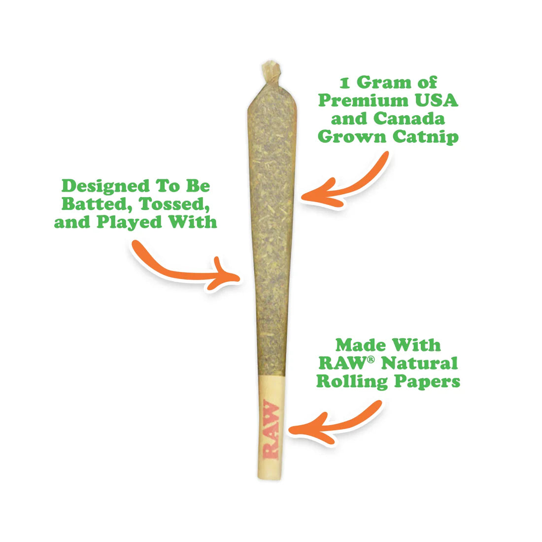 Meowijuana King Catnibas Rollies