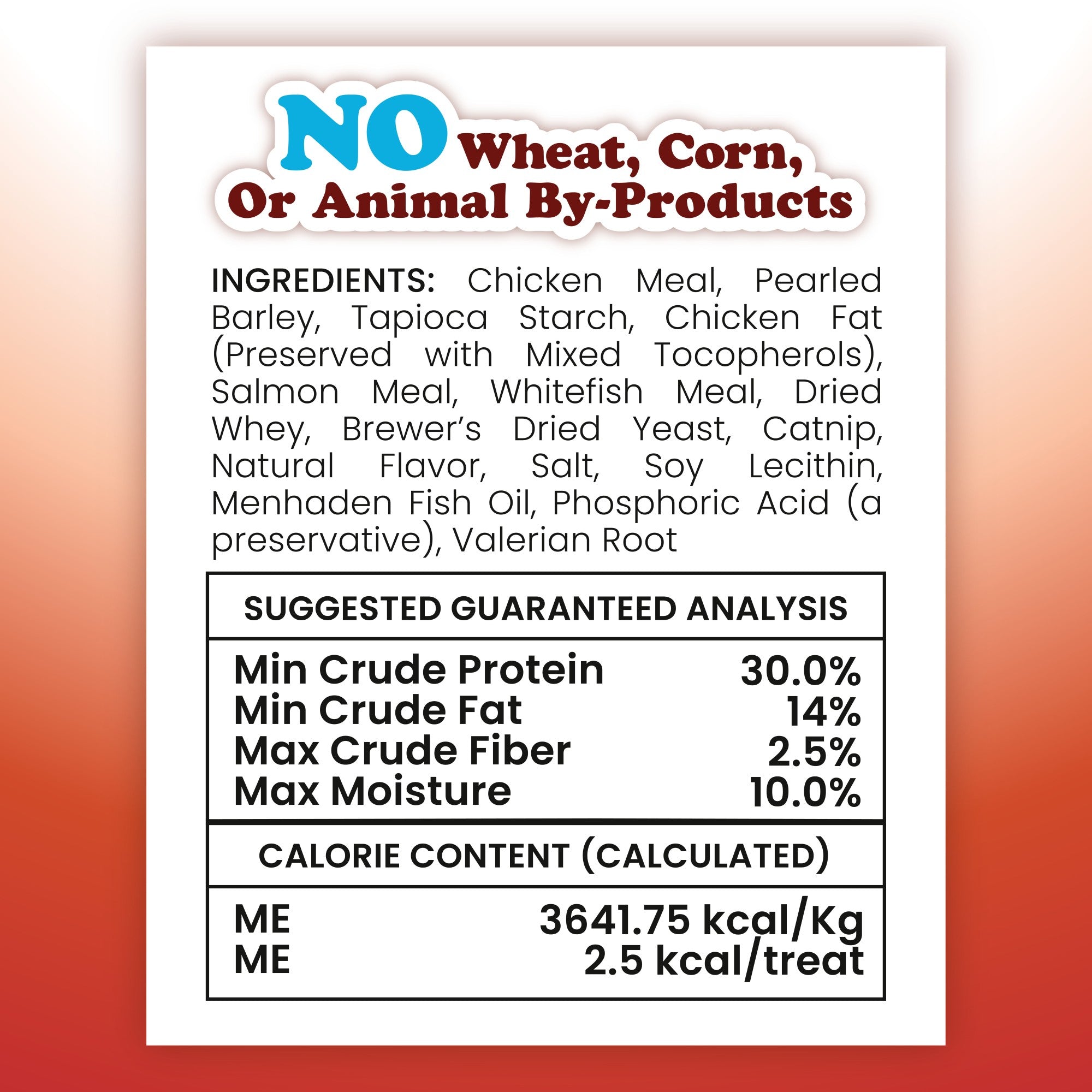 Meowijuana Crunchie Munchies Salmon Cat Treat 3oz