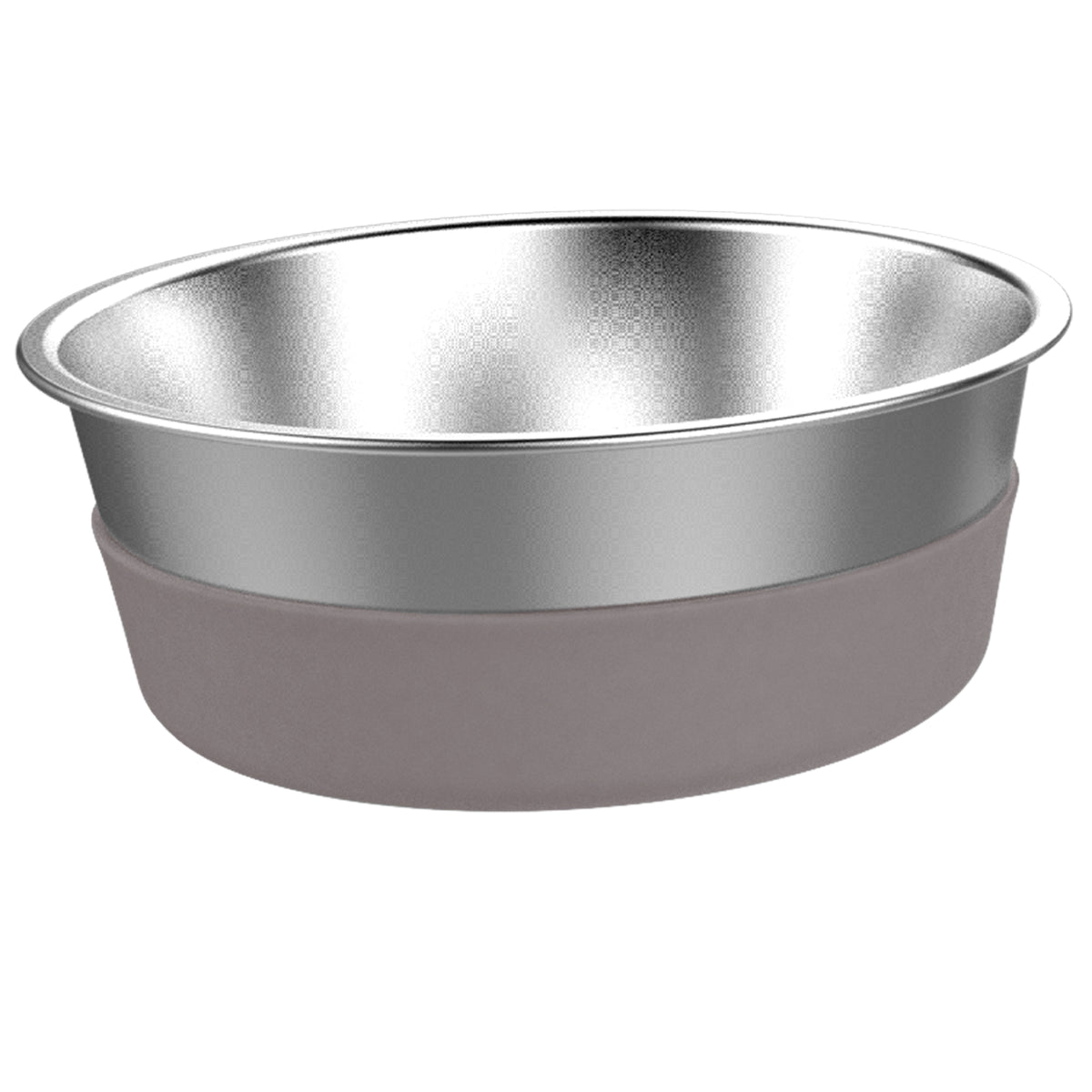 Messy Mutts Heavy Stainless Bowl w/Removable Silicone Base XL
