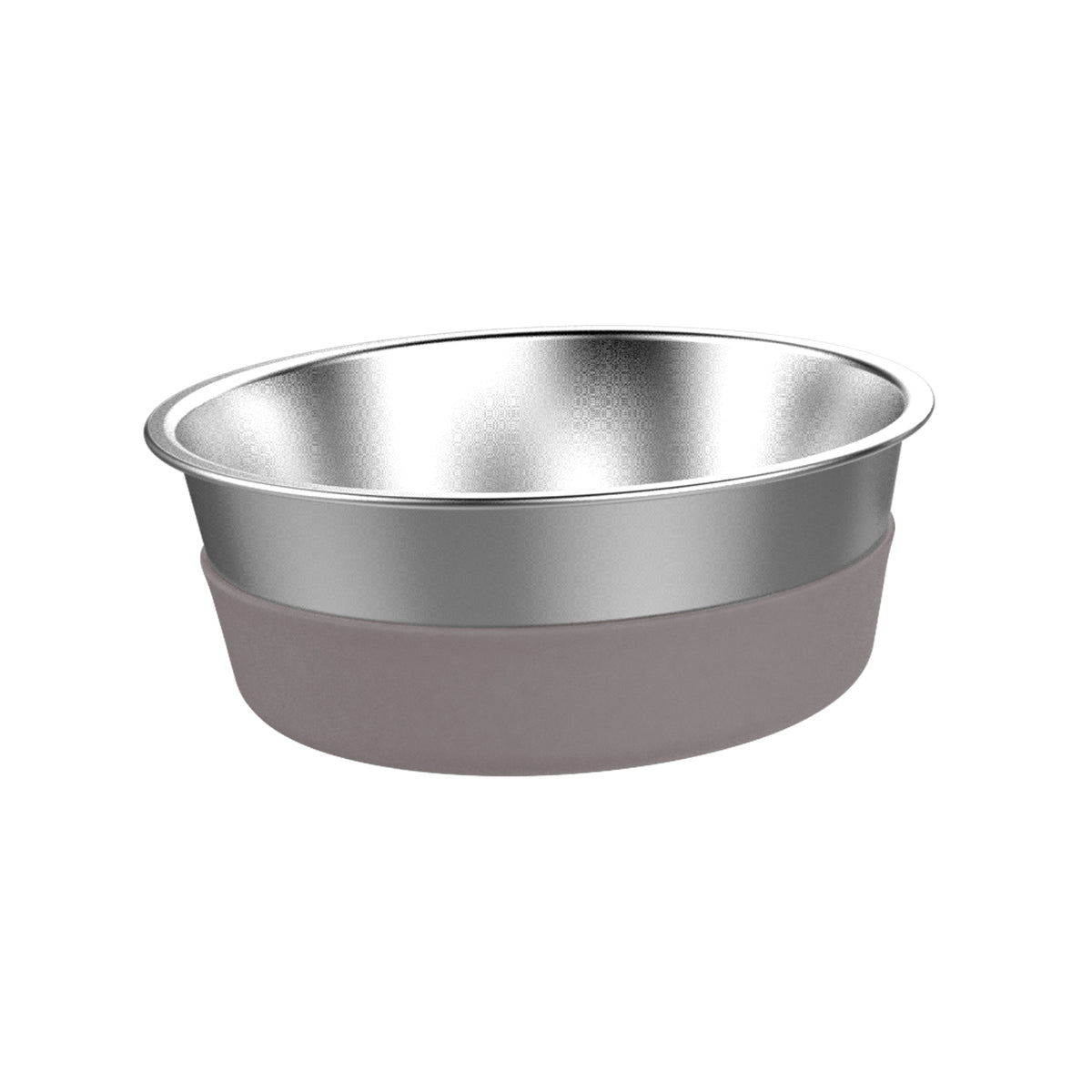Messy Mutts Heavy Stainless Bowl w/Removable Silicone Base Medium