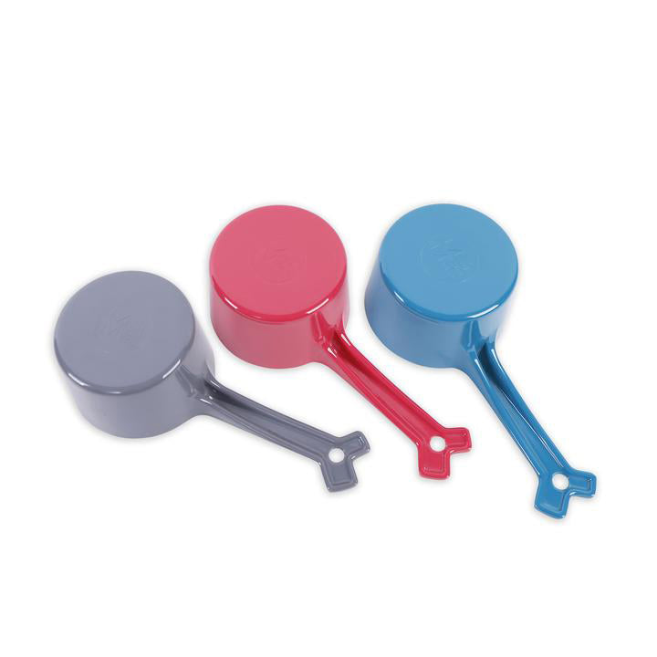 Messy Mutts Melamine Dog Food Scoop Blue 1 Cup
