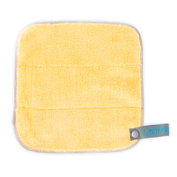 Messy Mutts Microfiber Dual Sided Emergency Mini Towel with Clip Assorted 20ct 10" x 10" CDU