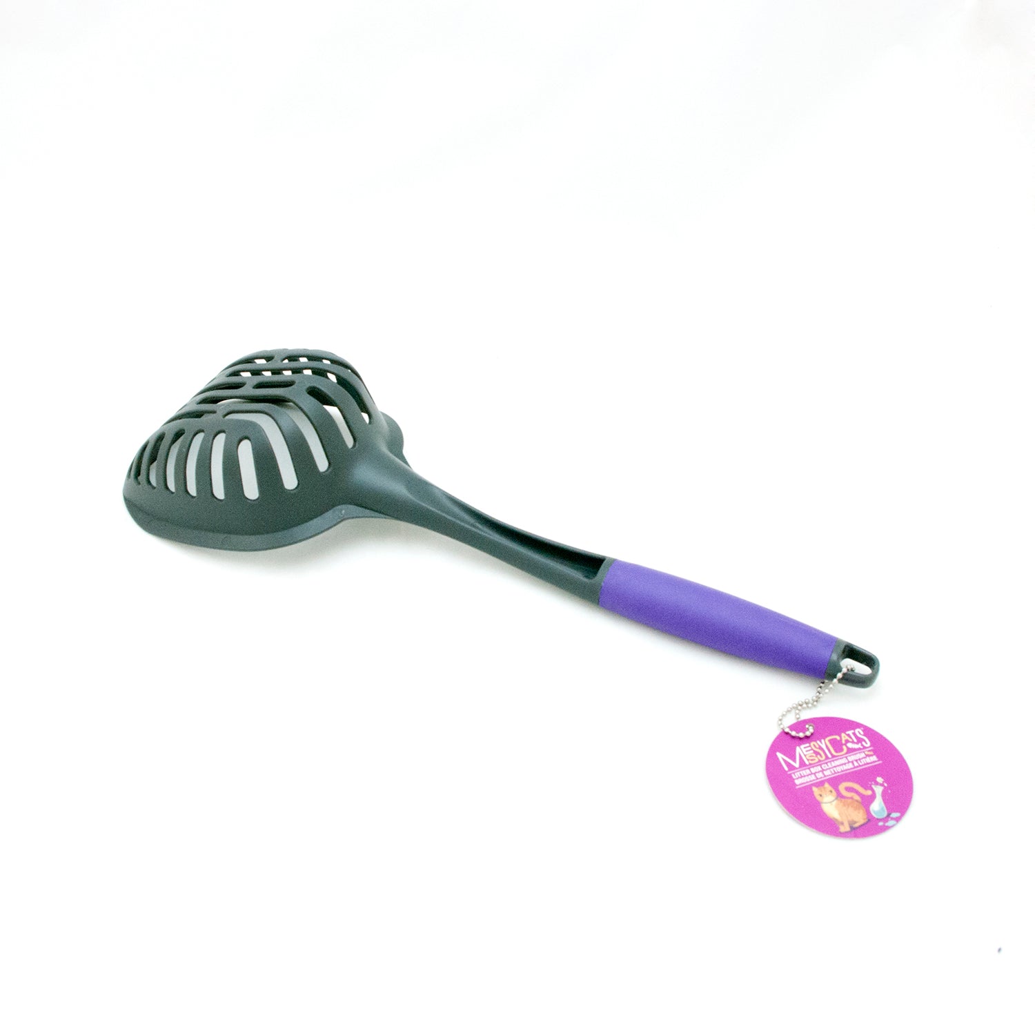 Messy Mutts Litter Scoop with Long Handle Extra Large
