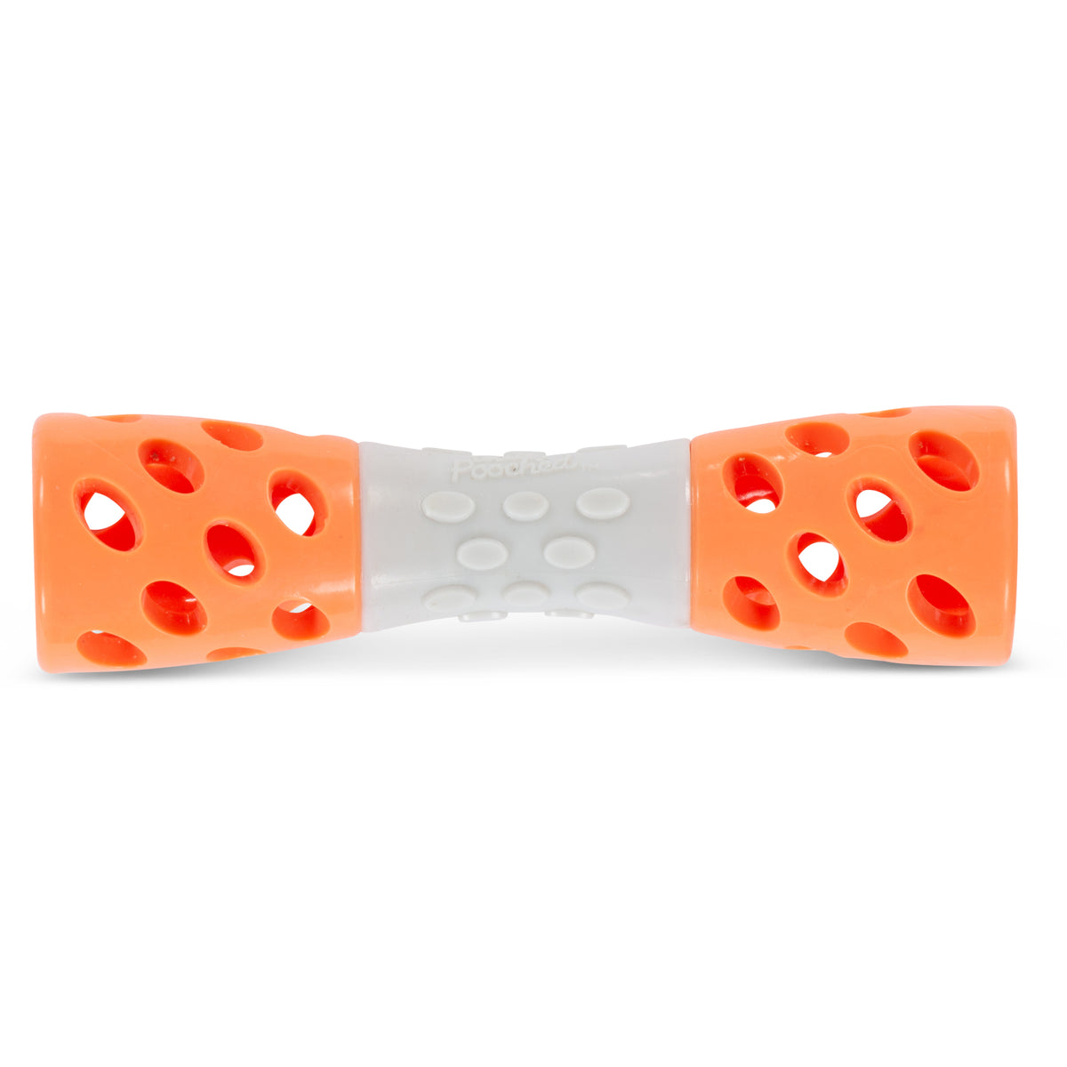 Totally Pooched Toss 'n Stuff Hourglass, 7", Orange