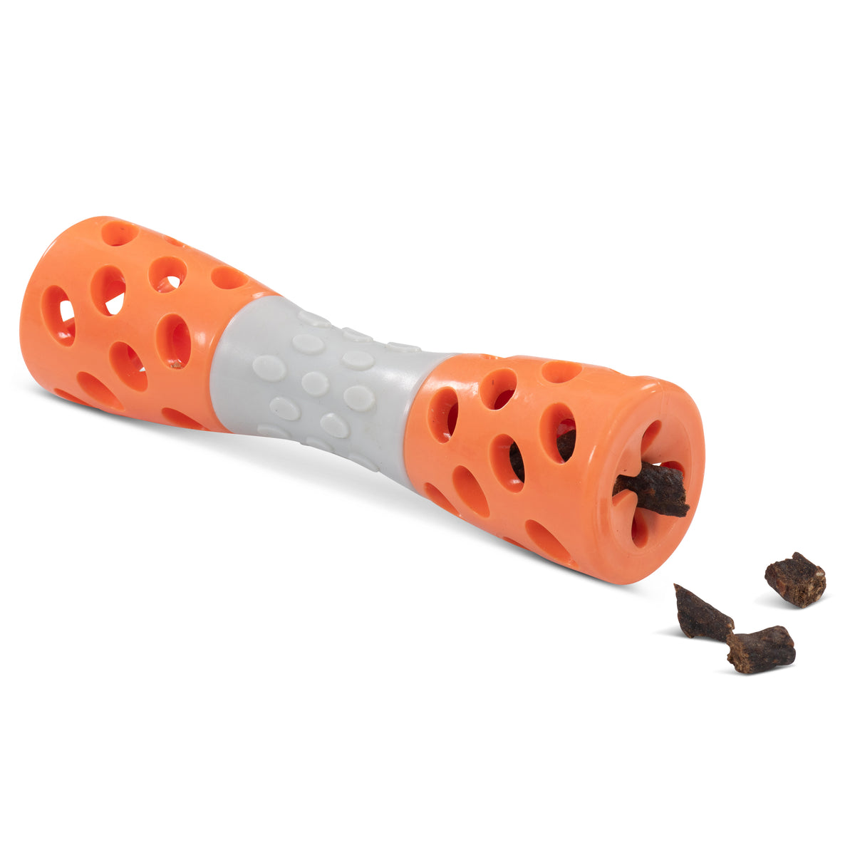 Totally Pooched Toss 'n Stuff Hourglass, 7", Orange