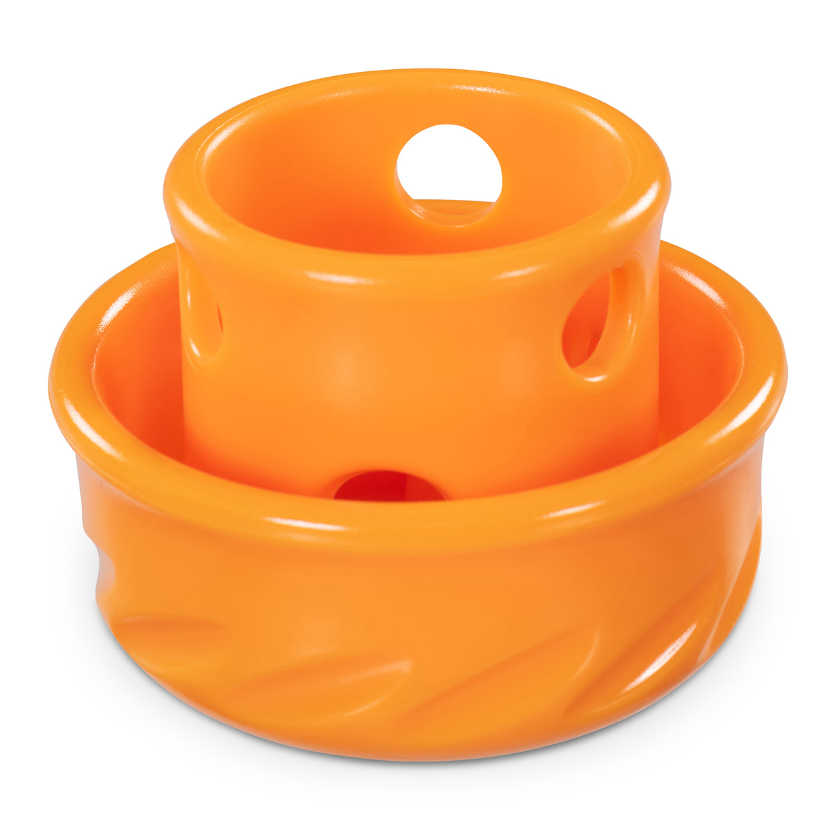 Totally Pooched Puzzle 'n Play Mushroom, Small, 3" x 2.5", Orange