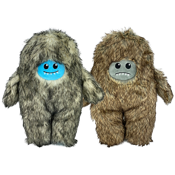 Multipet Yeti Betty Assorted Colors (Grey and Brown) Large 10"