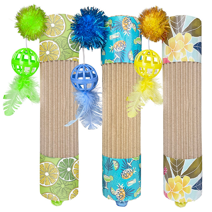 Multipet Margaritaville® Cat Rollers 9.5"