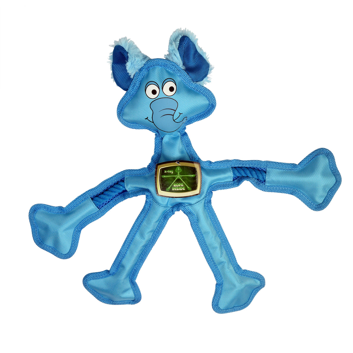 Multipet Skeleropes Dog Chew Toy Assorted Animals 15"