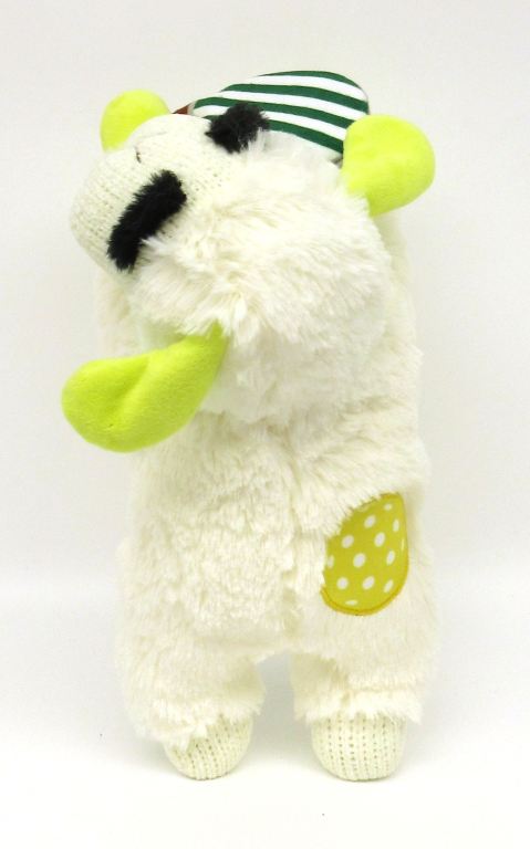 Multipet Lamb Chop Pickleball Plush Dog Toy 10.5"