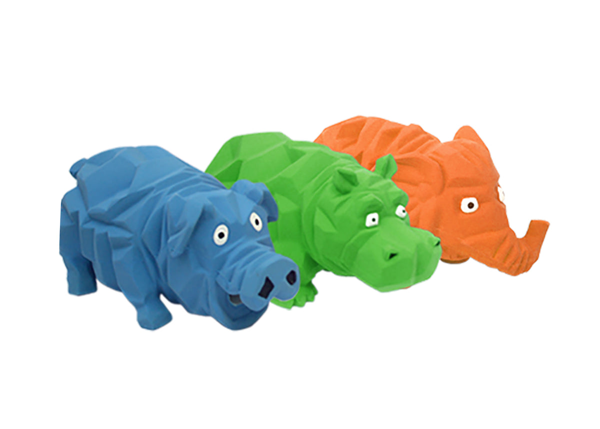 Multipet Origami Pals Latex Dog Toy 8"
