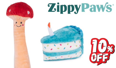 10% OFF ZIPPYPAWS