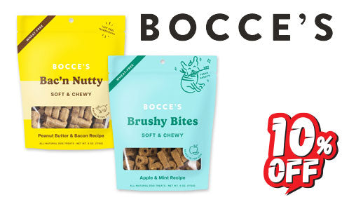10% OFF BOCCE'S BAKERY