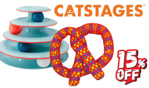 15% OFF CATSTAGES