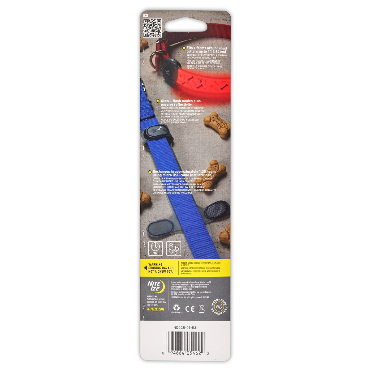 Nite Ize NiteDog® Rechargeable LED Collar Cover - Disc-O Select™