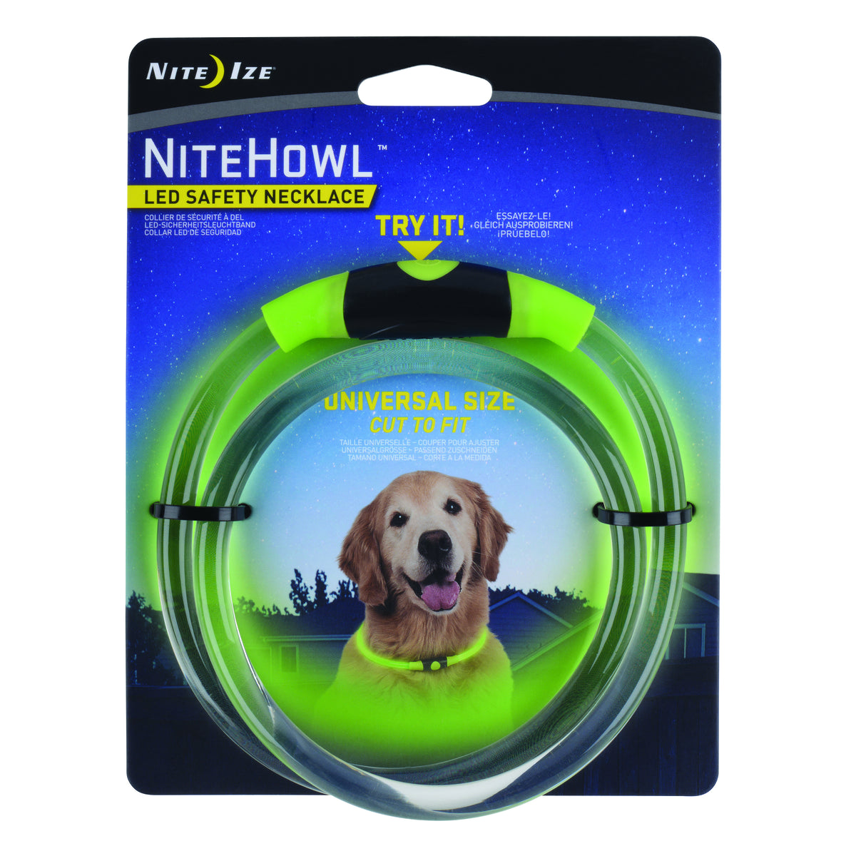 Nite Ize NiteHowl LED Safety Necklace - Green