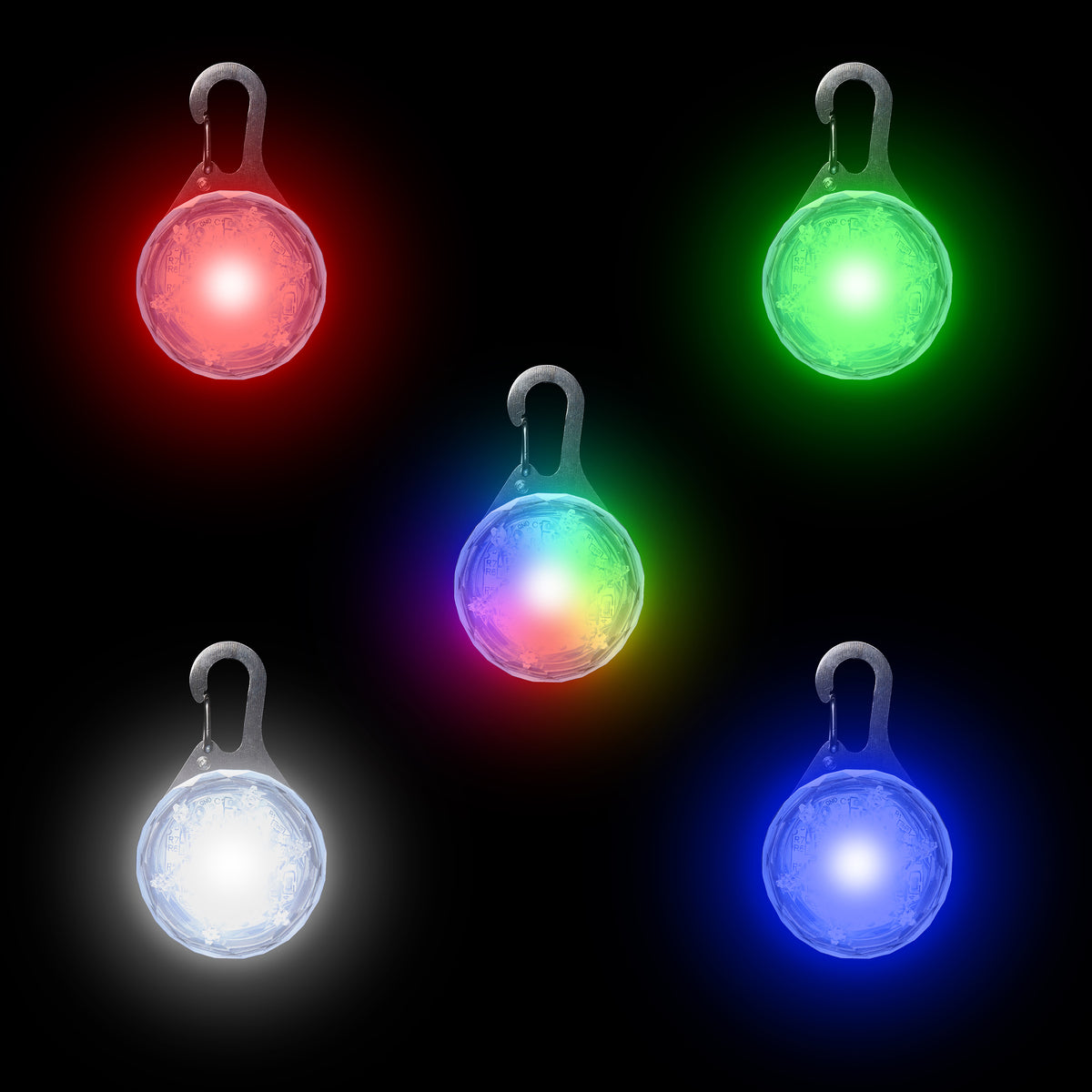 Nite Ize SpotLit® Rechargeable Collar Light - Disc-O Tech™ Jewel