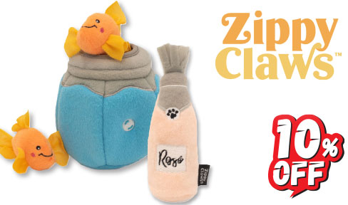 10% OFF ZIPPYCLAWS