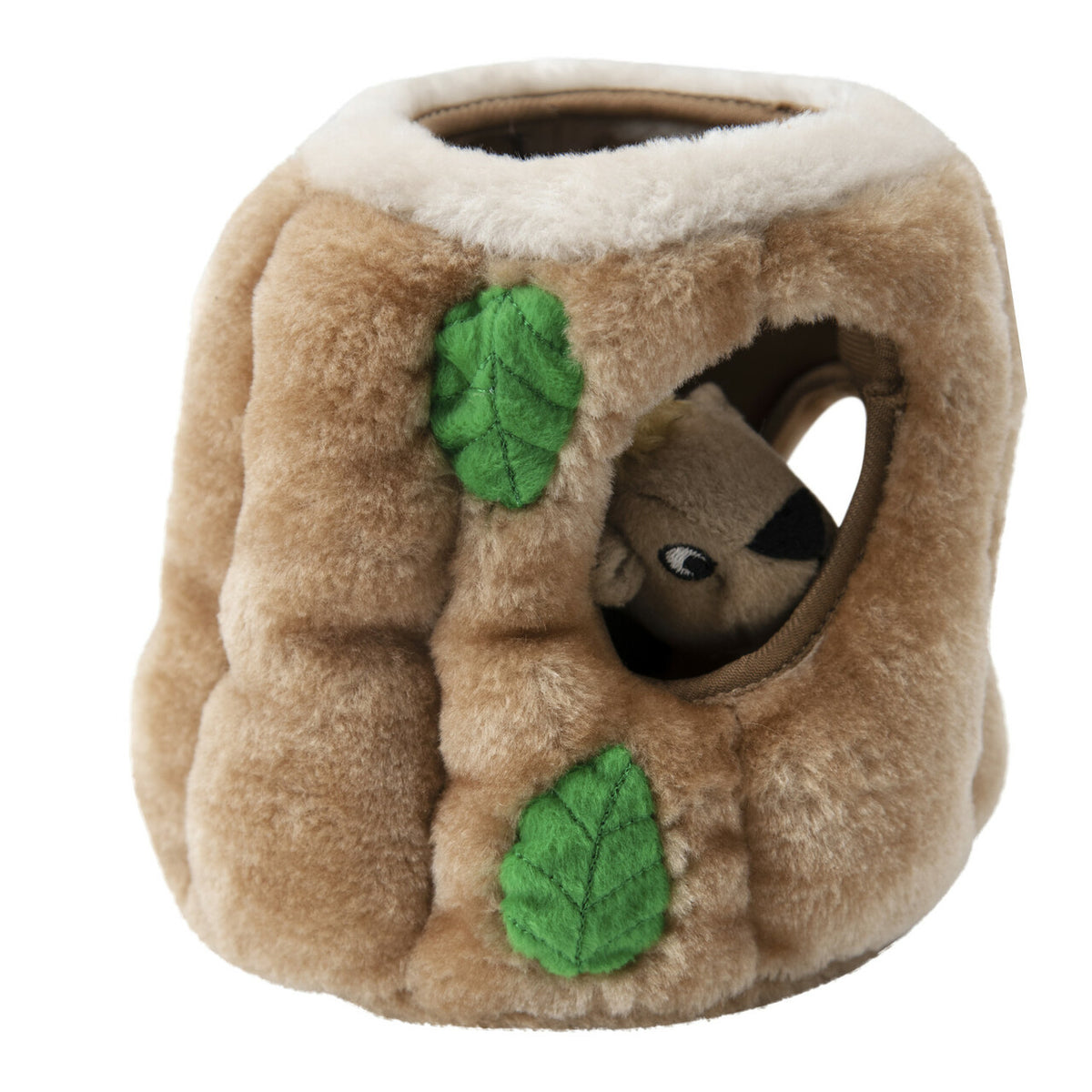 Outward Hound Hide A Squirrel Plush Dog Puzzle Toy Brown Medium