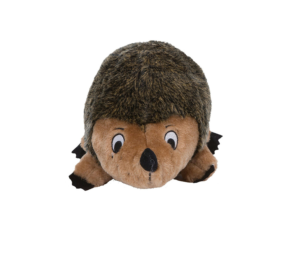 Outward Hound Hedgehogz Brown Plush Dog Toy Small