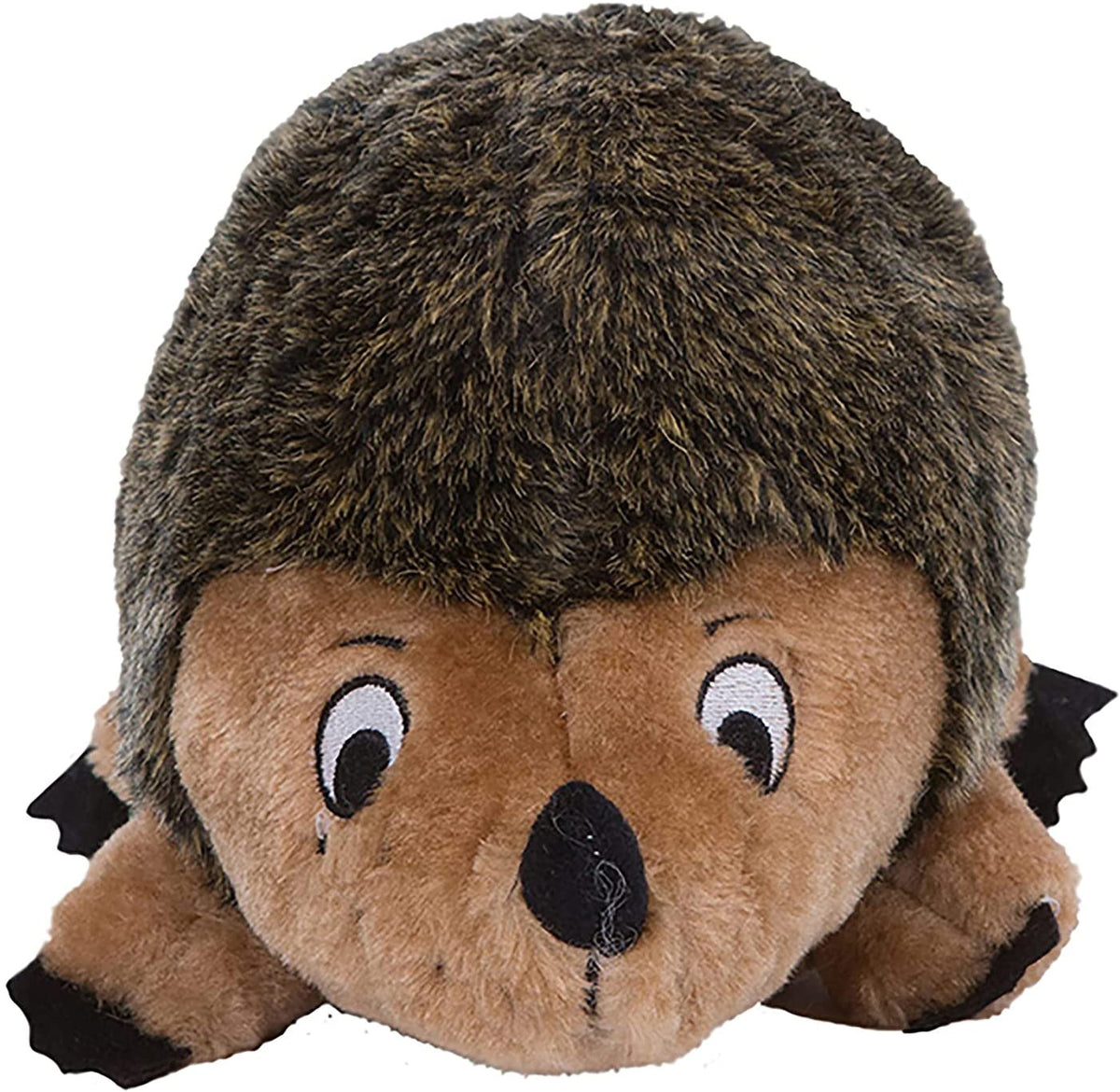 Outward Hound Hedgehogz Brown Plush Dog Toy Small