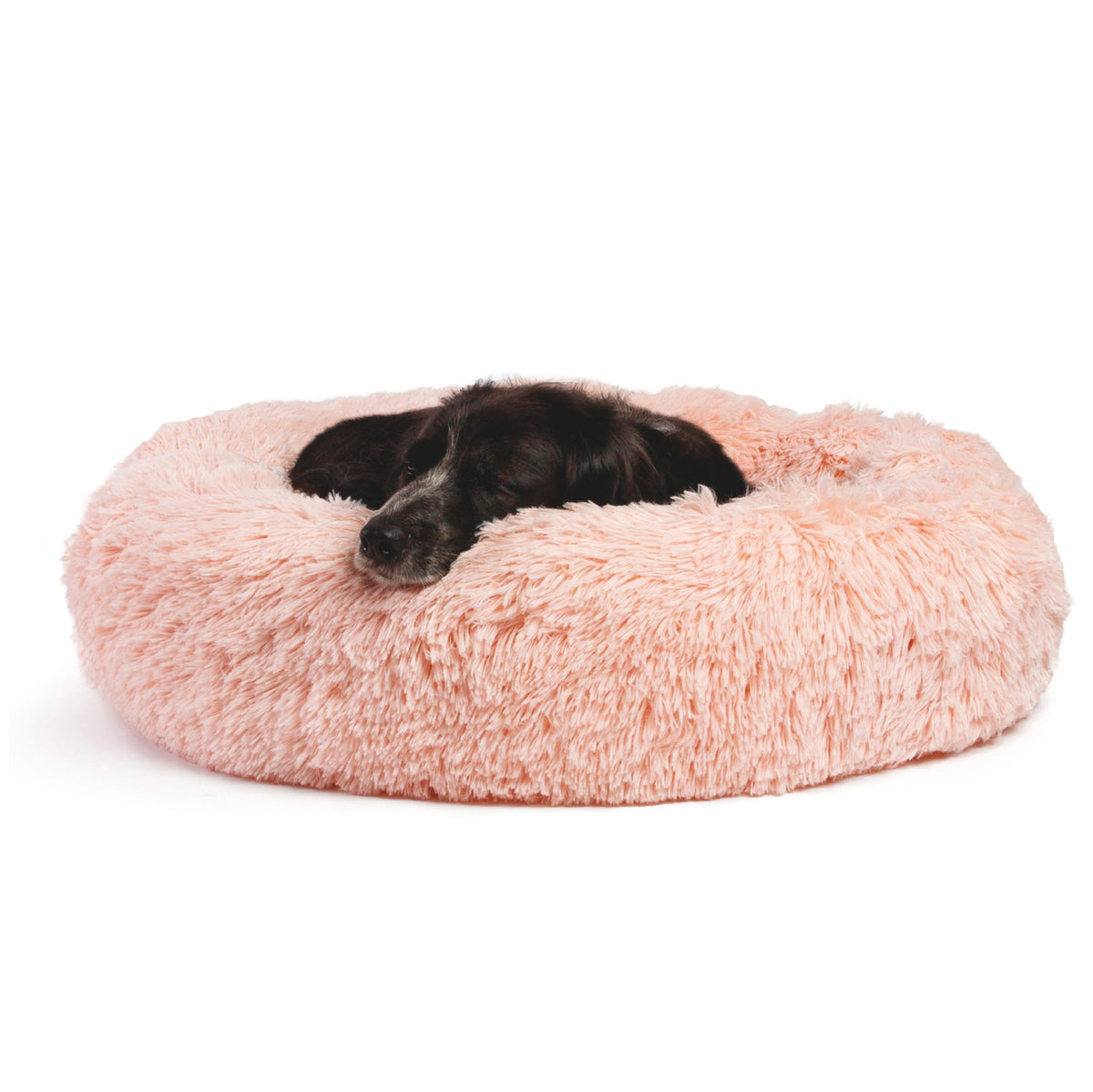 Best Friends by Sheri Donut Shag Cotton Candy 30x30