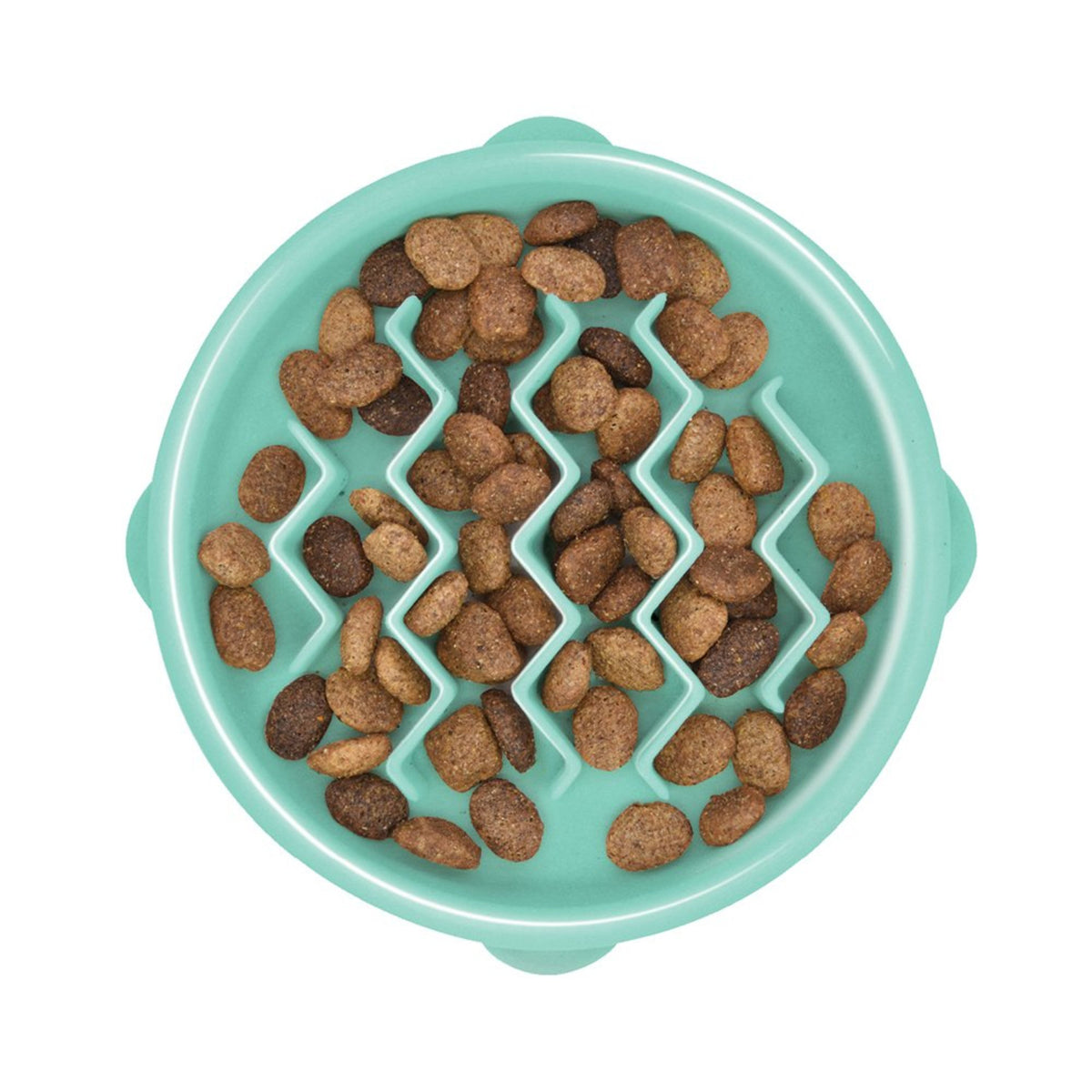 Outward Hound Fun Feeder Wave Mint Small
