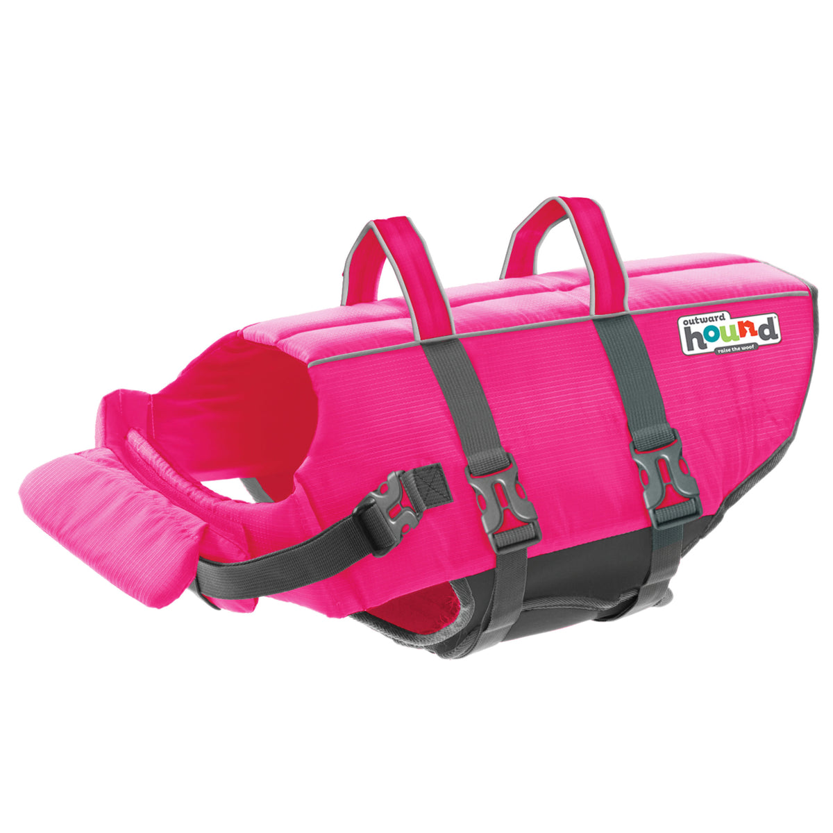 Outward Hound Granby Splash Life Jacket Pink Medium