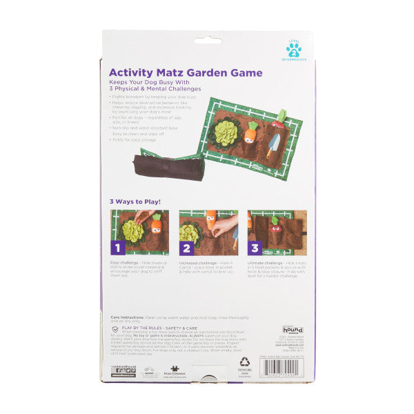 Nina Ottosson Activity Matz Garden Game Dog Puzzle Mat