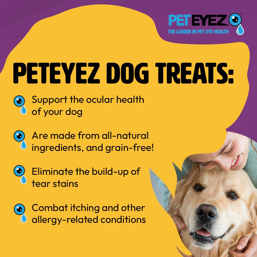 Pet Eyez Vitamin Treats for Dogs Chicken Formula 1oz