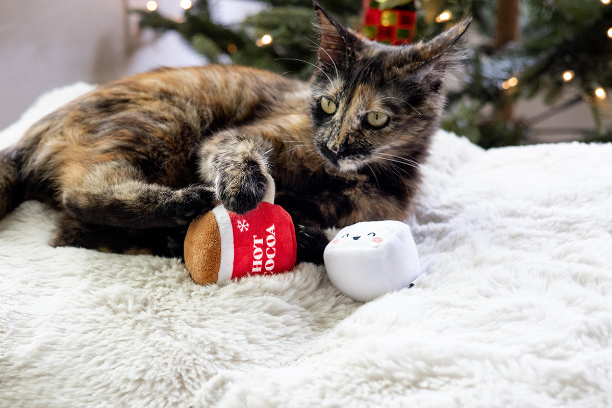 Pearhead Hot Cocoa Cat Toy Set