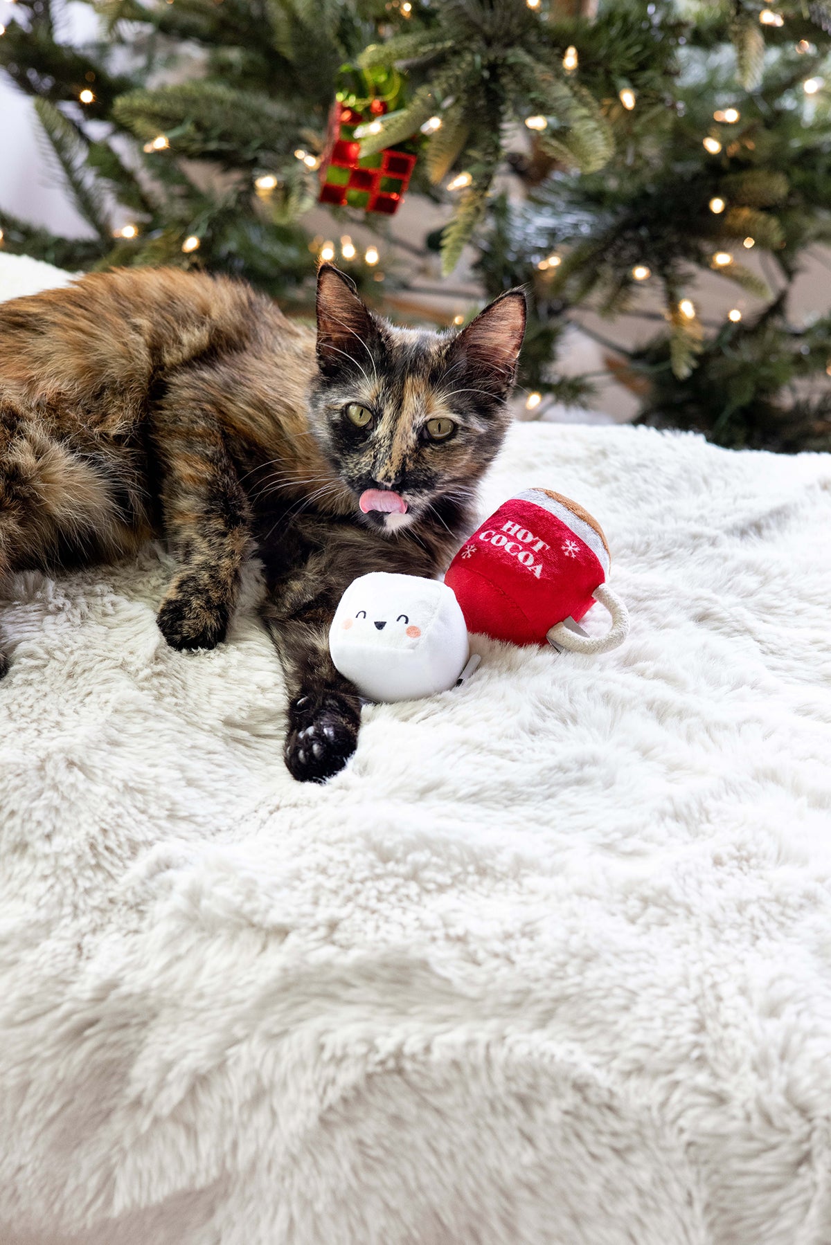 Pearhead Hot Cocoa Cat Toy Set