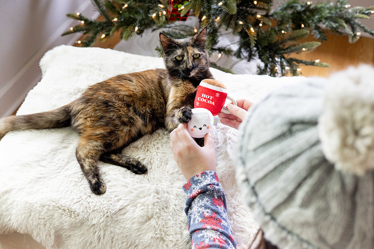 Pearhead Hot Cocoa Cat Toy Set